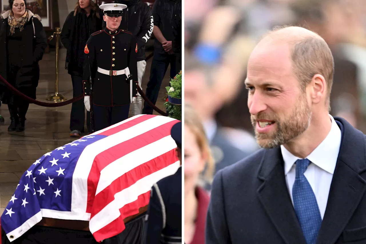 Prince William Skips Jimmy Carter's Funeral, Ceding Global Stage to Uncle Edward