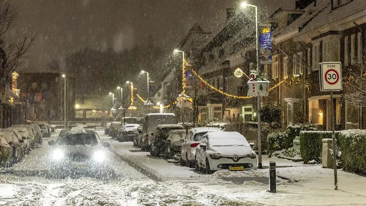 Relatief rustige ochtendspits in Nederland ondanks sneeuw en code oranje in zuidoosten