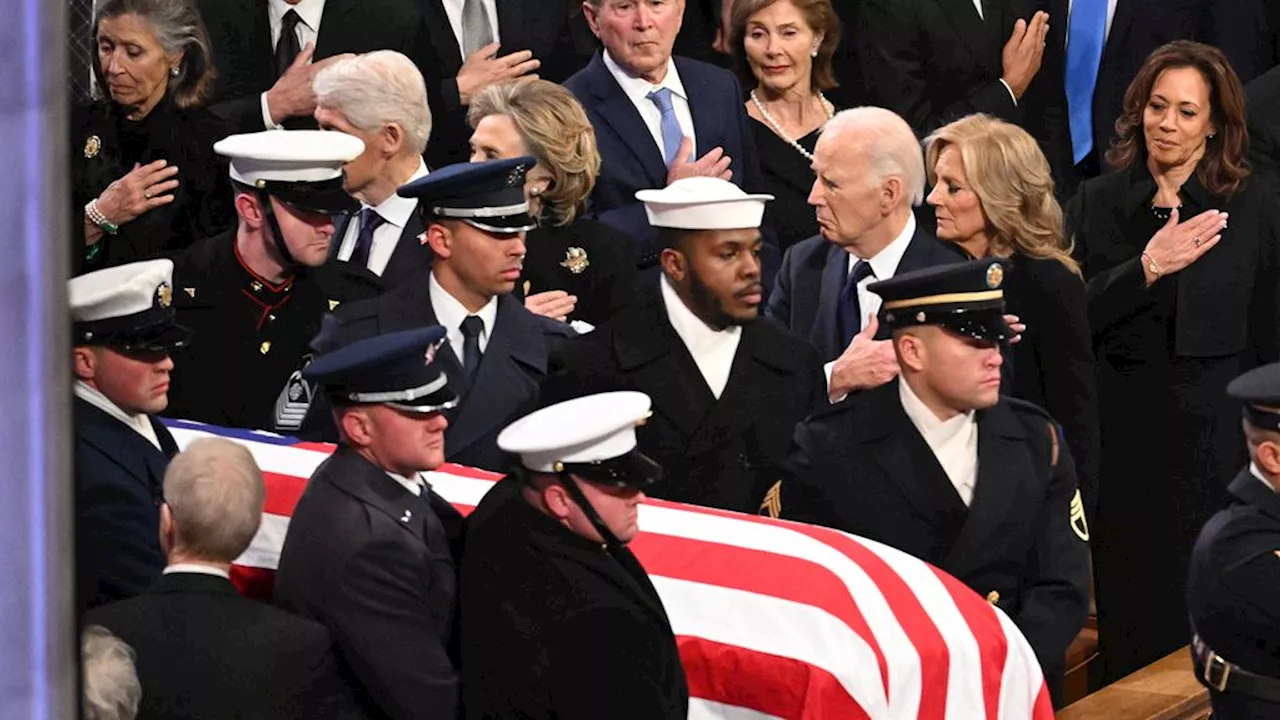 Staatsbegrafenis Jimmy Carter in Washington