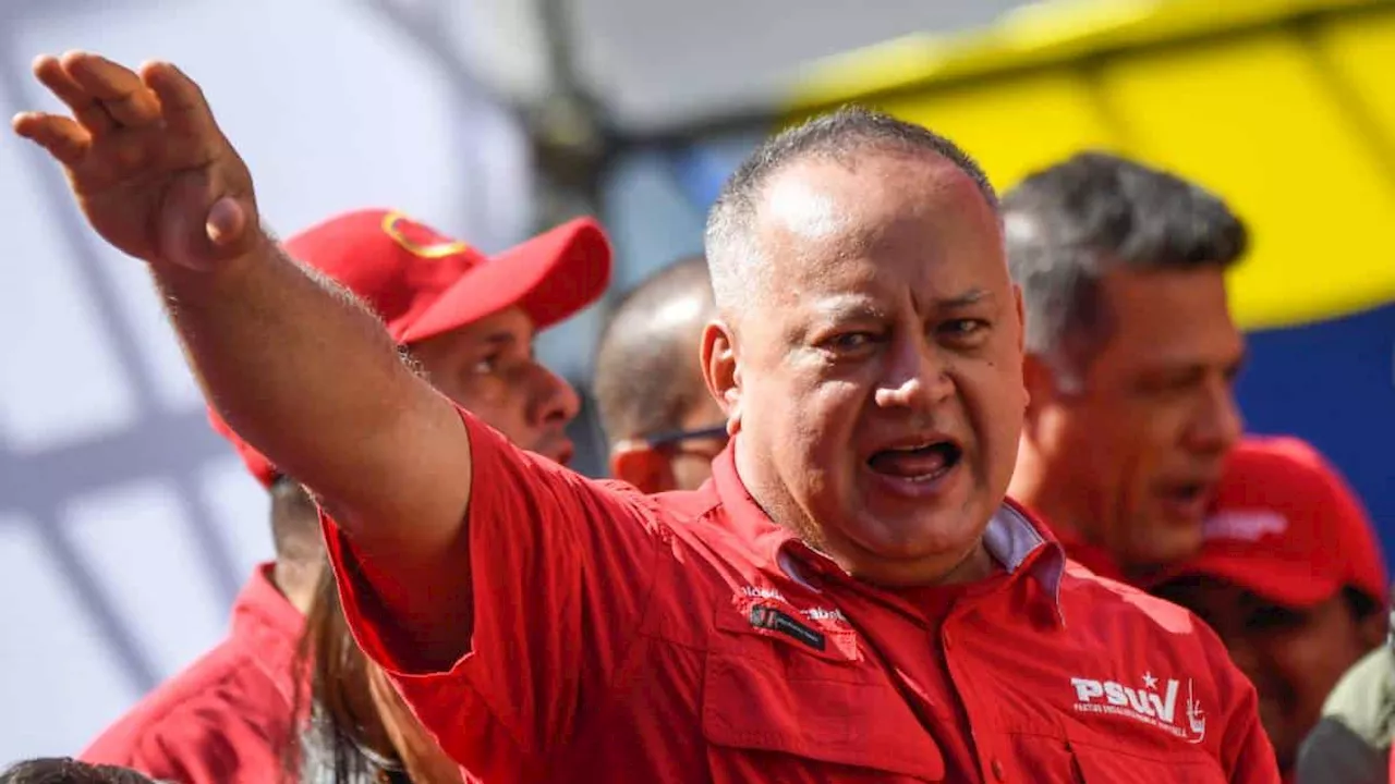 Diosdado Cabello vinculó a excandidato presidencial y a yerno de Edmundo González con el FBI