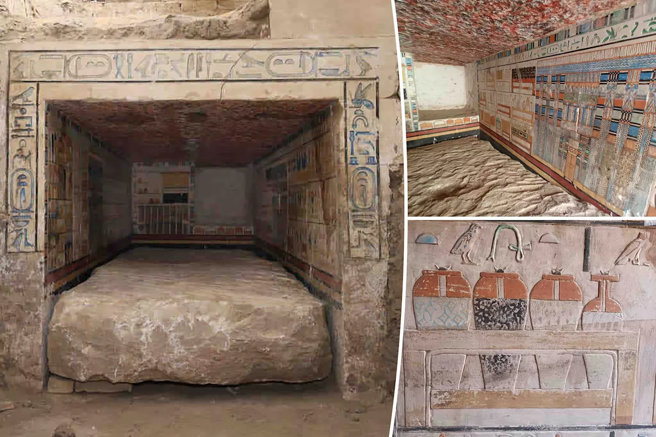 4,100-year-old Egyptian tomb belongs to royal courtier with unique life-saving skill