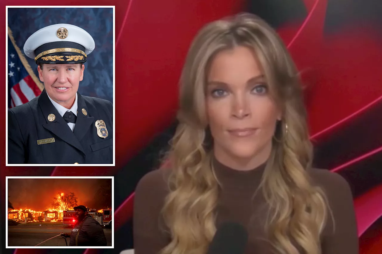 Megyn Kelly Blasts LA Officials Over Wildfire Response, Prioritizing 'Diversity' Over Firefighting