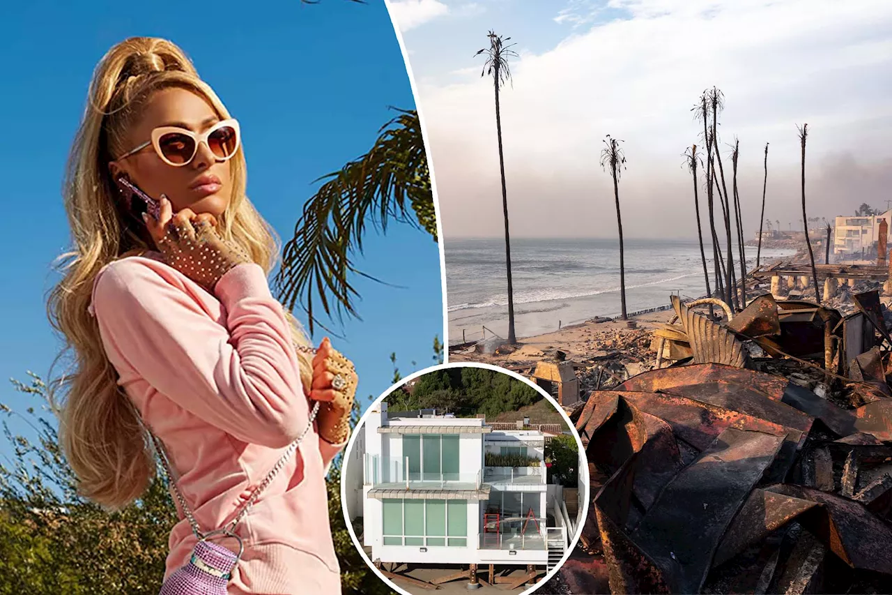 Paris Hilton's Malibu Home Destroyed in Palisades Fire