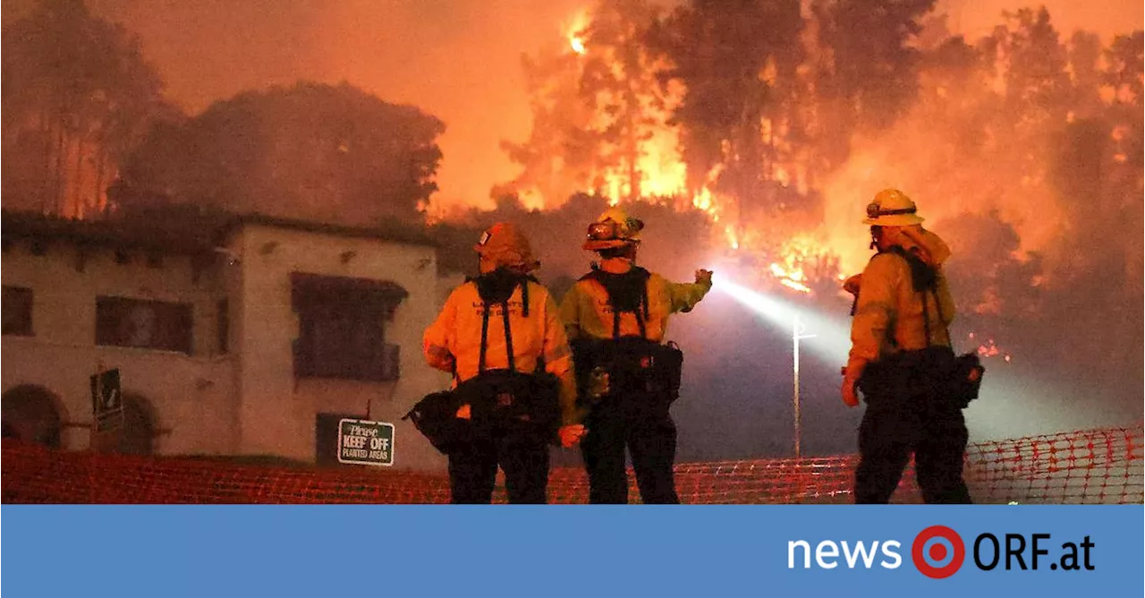 Hollywood Evakuiert Vor Waldbrand