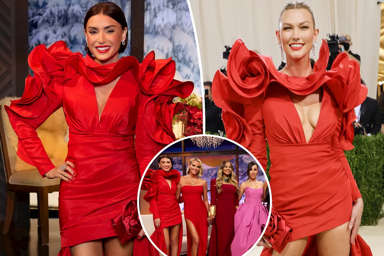 Bronwyn Newport Wears Karlie Kloss' Met Gala Dress to 'RHOSLC' Reunion