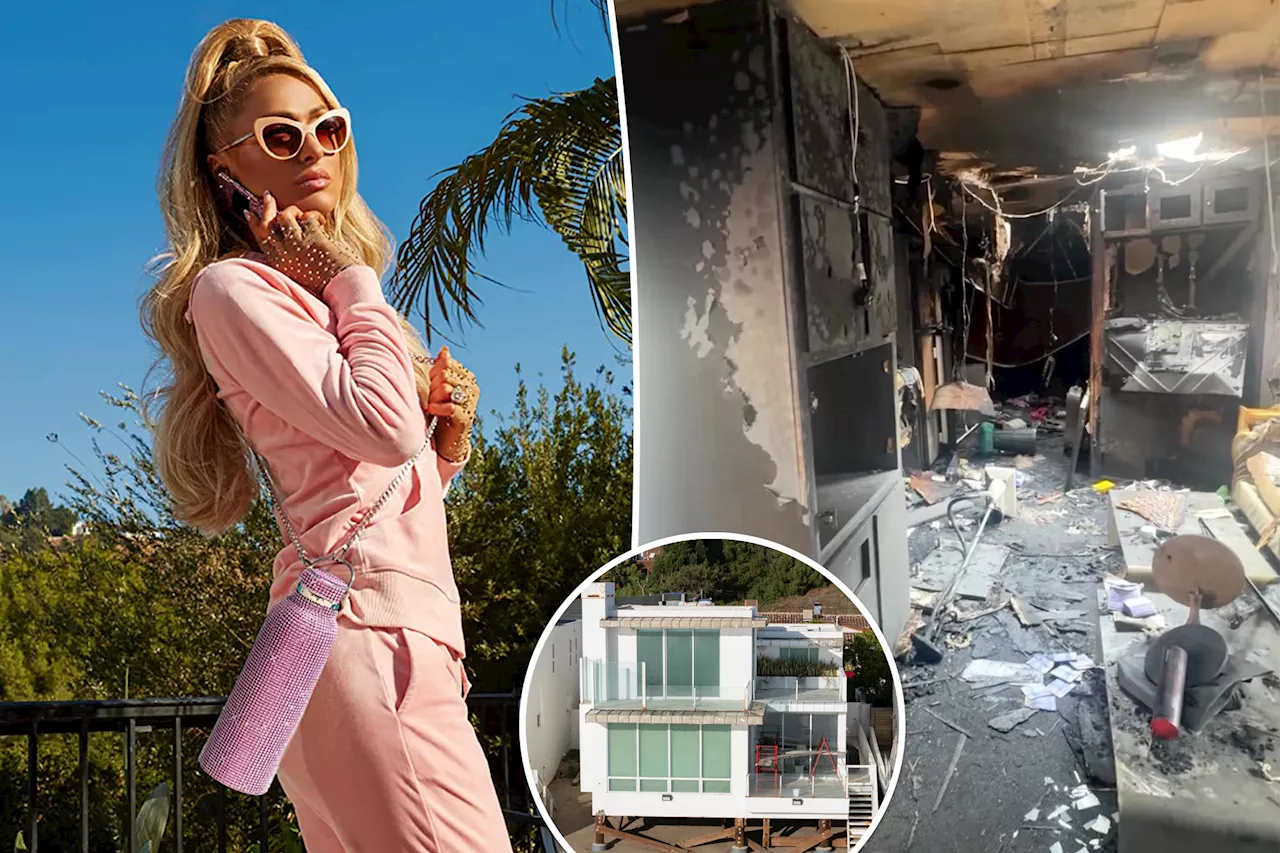 Paris Hilton's Malibu Vacation Home Destroyed by Wildfires