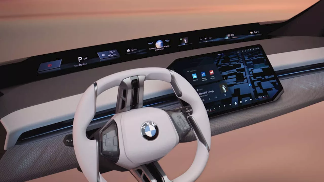 BMW's Panoramic iDrive Concept: A Bold New Approach to In-Car Displays