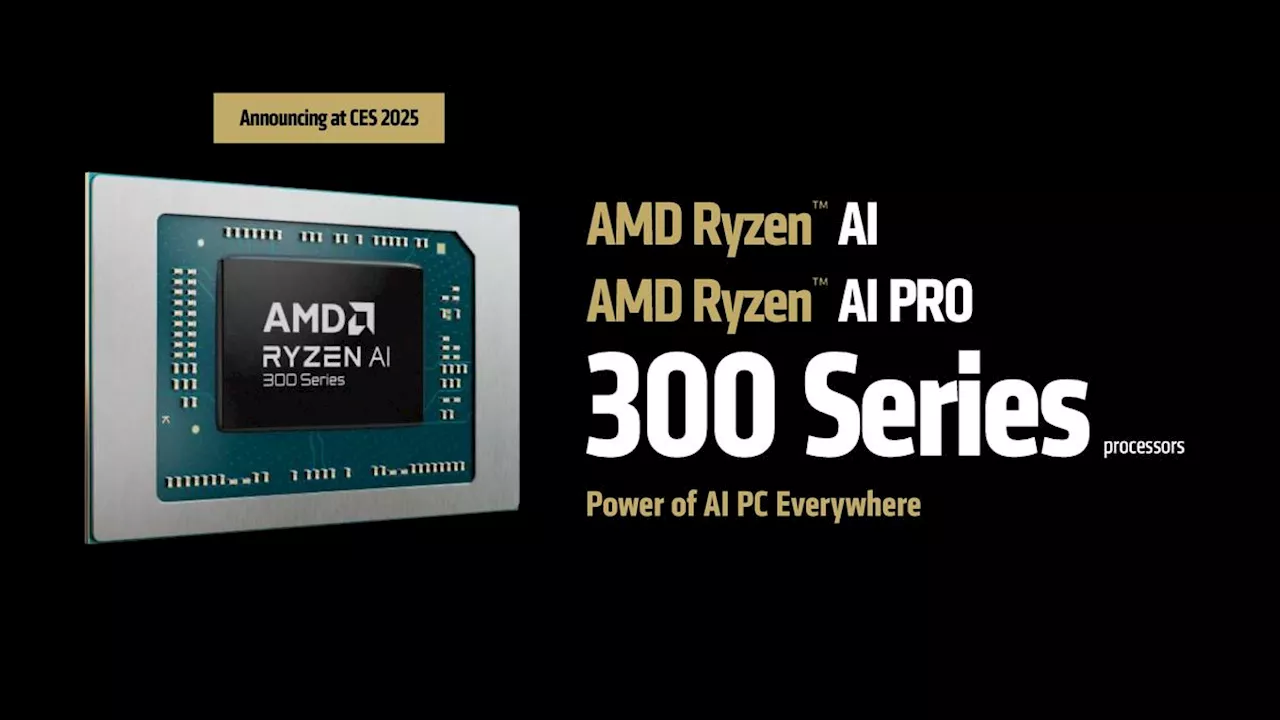 Ryzen AI 7/5が拡充,最大50TOPS AI処理性能