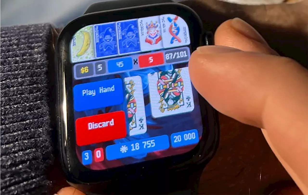 Balatro Ported to Apple Watch