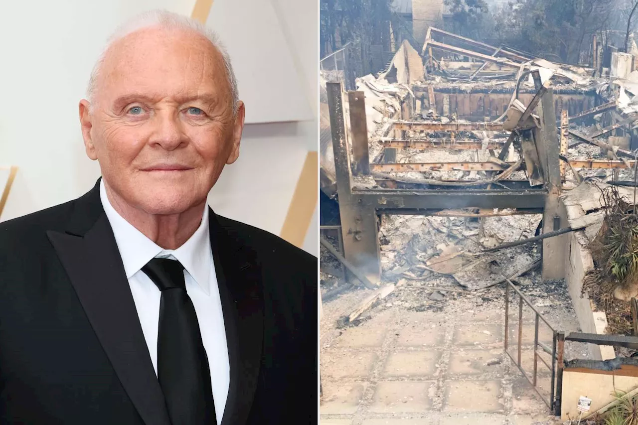 Anthony Hopkins' Home Destroyed in Los Angeles Wildfires