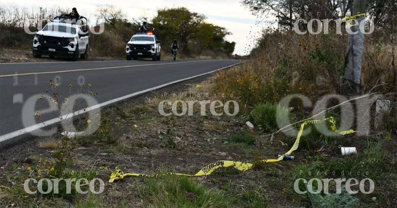 Localizan cuerpo en carretera Juventino Rosas-Salamanca