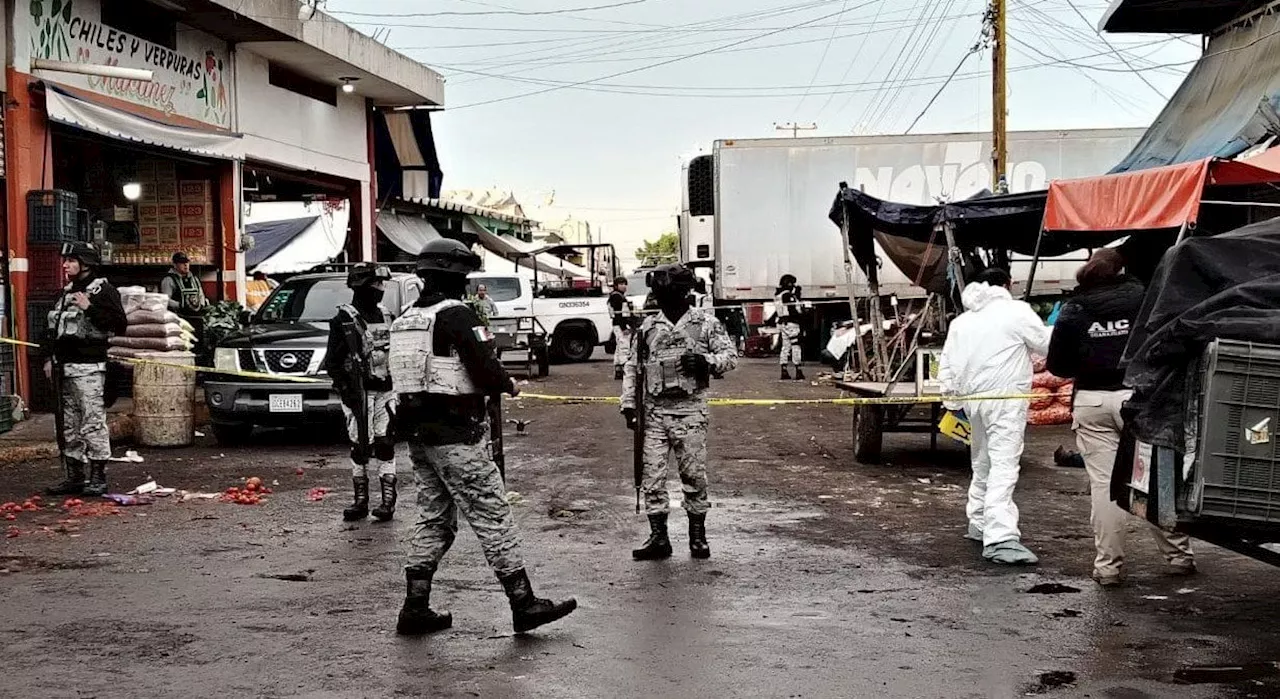 Responsables de ataque en Mercado de Celaya escaparon “por segundos”