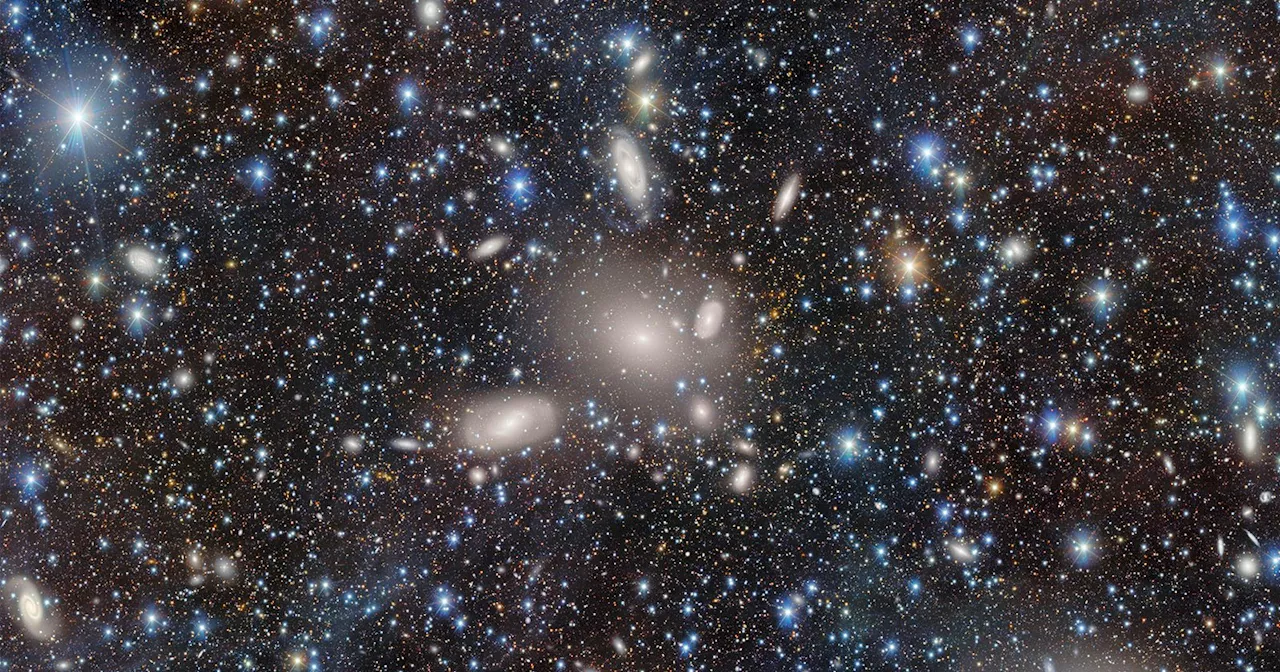 Dark Energy Camera Captures Stunning Image of Antlia Galaxy Cluster