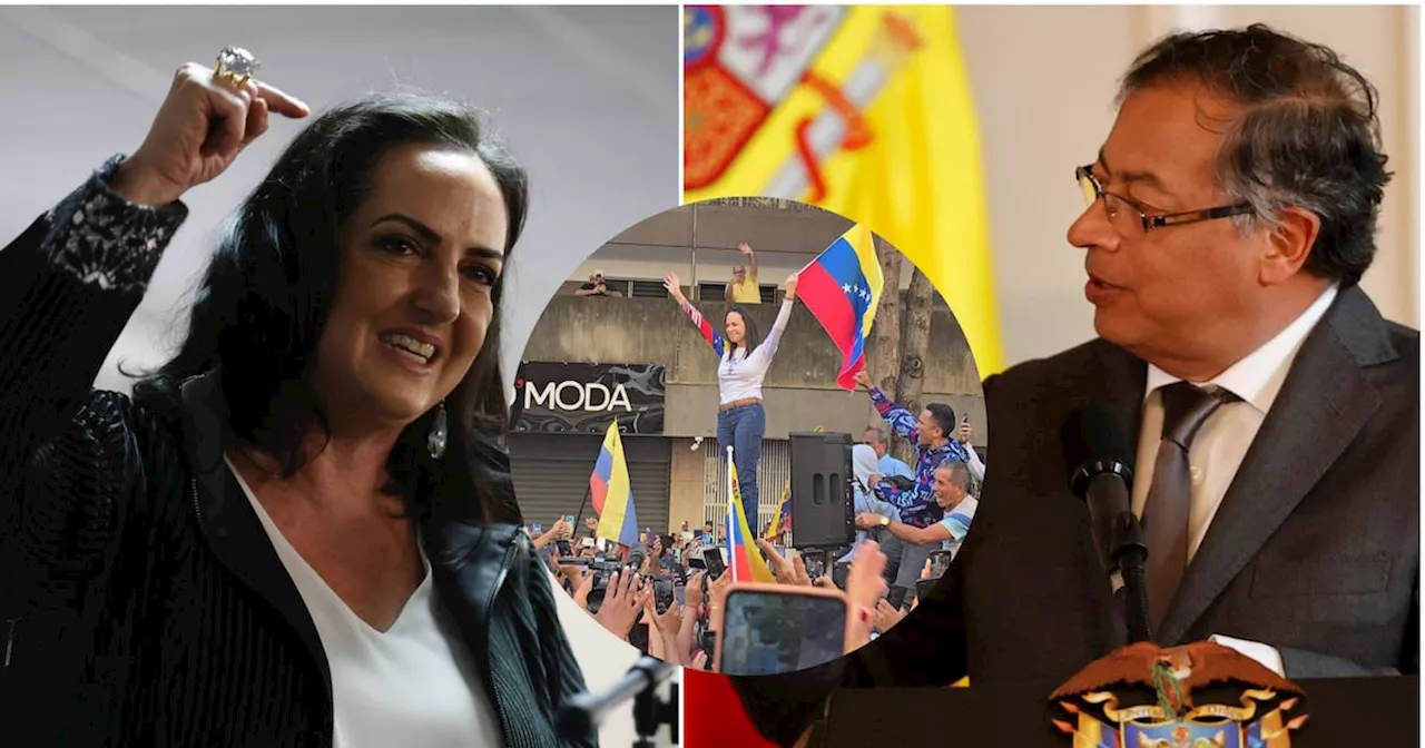 Cabal arremetió contra Petro y Maduro por detención de María Corina Machado en Venezuela