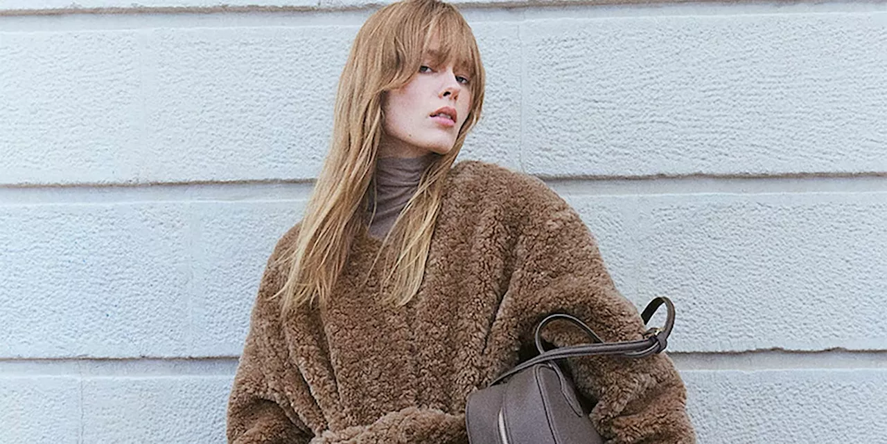 HM's Fluffy Teddy Coat is a Chic Winter Essential