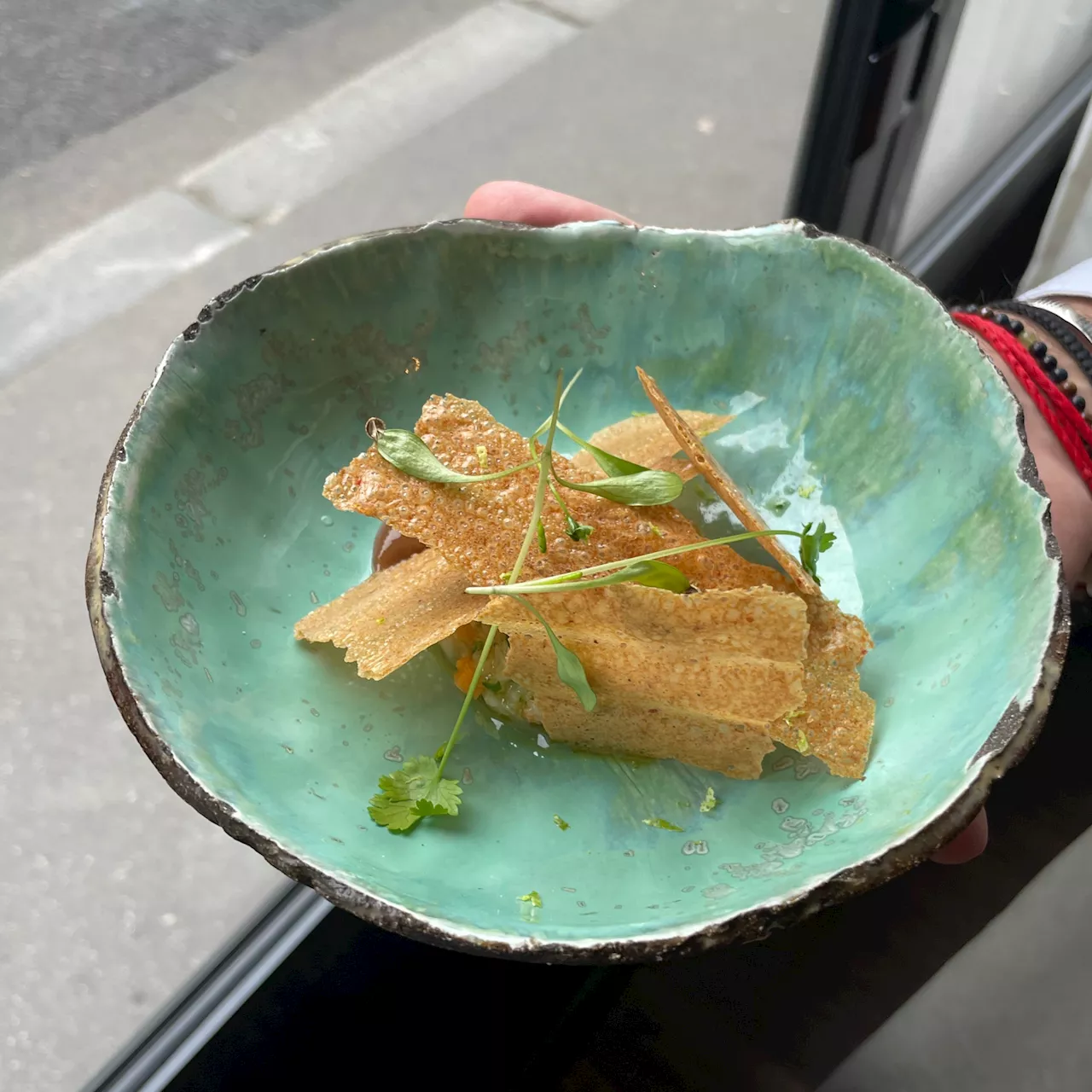 La recette du tartare de crevettes façon Pad thaï de Pierre Chomet ('Top Chef')