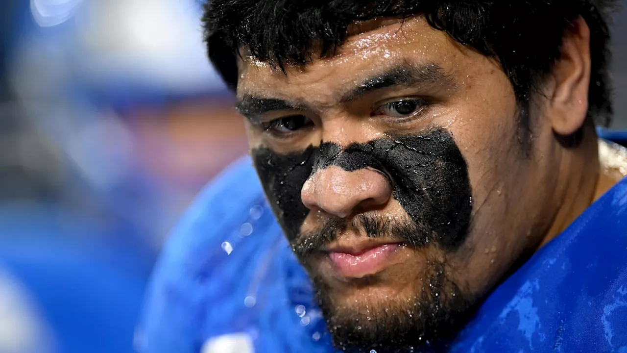 Detroit Lions' Penei Sewell Wins Polynesian Pro Football Player of the Year Award