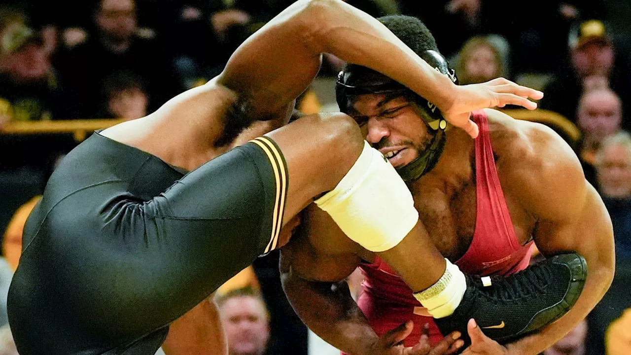 No. 13 Iowa State Edges No. 22 West Virginia in Big 12 Wrestling