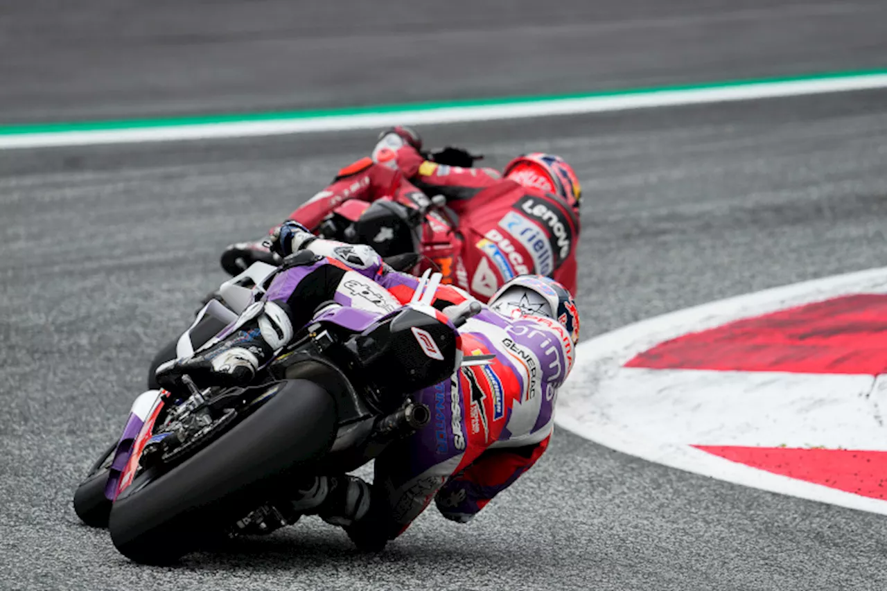 Martin Stürzt in Spielberg, Verpasst Podium