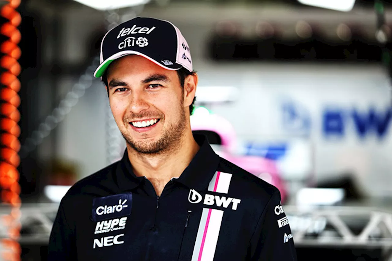 Sergio Pérez fährt auch 2019 für Force India