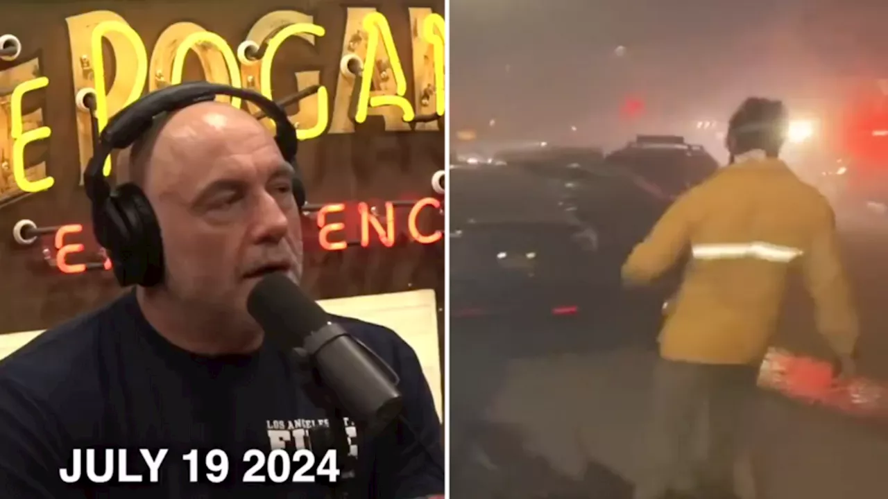 Joe Rogan's Warning About LA Wildfires Echoes as Deadly Blazes Sweep Through City