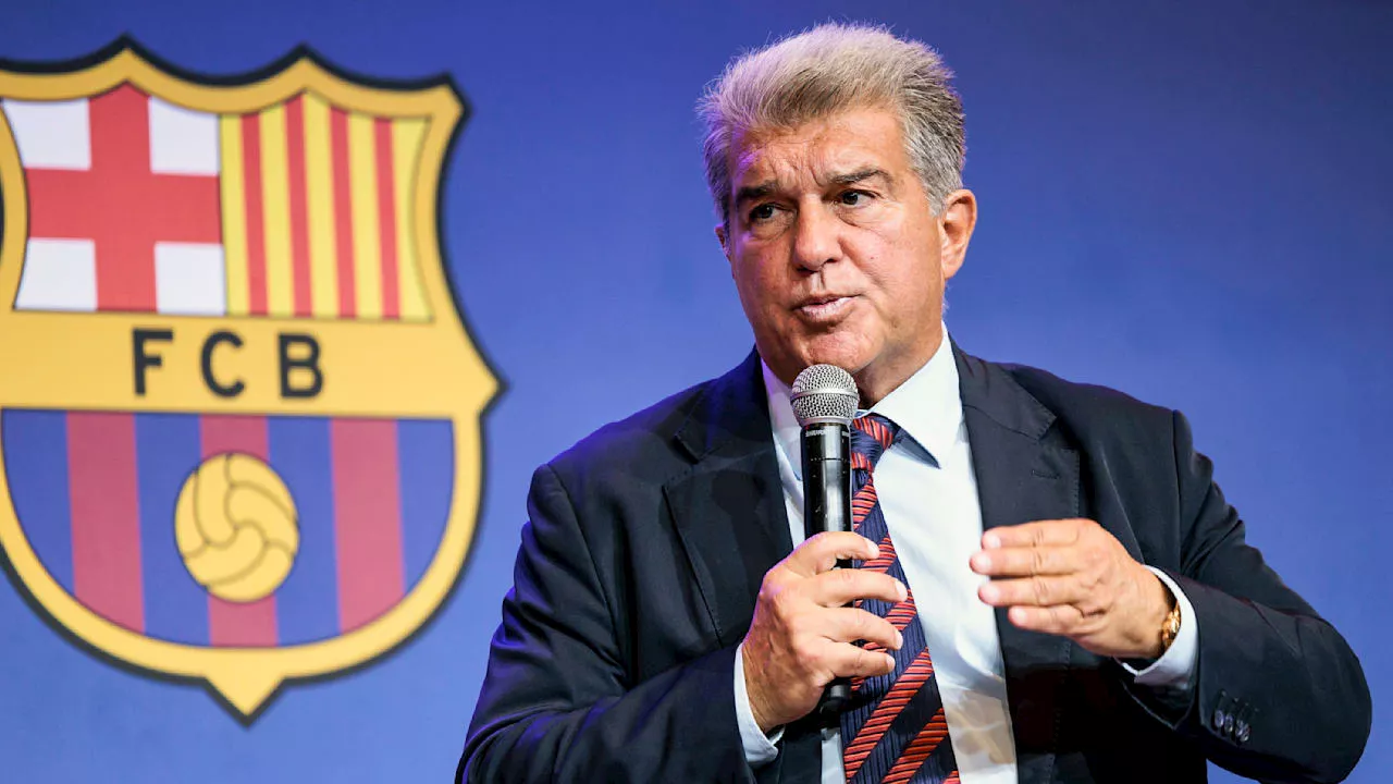 Barças Präsident Laporta droht Verfahren nach Jubel-Eklat