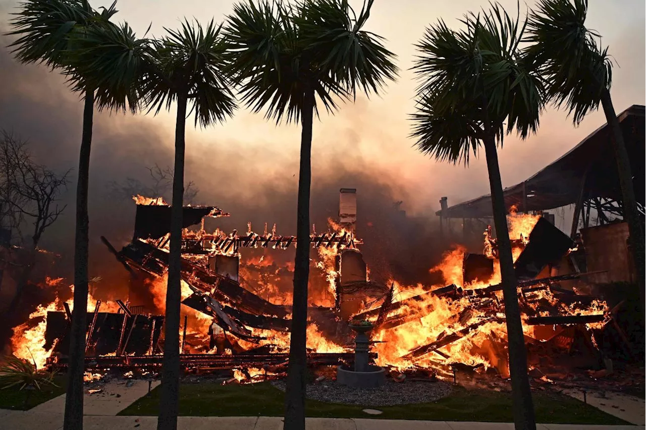 Los Angeles wildfires spread to Hollywood as 100,000 ordered to evacuate