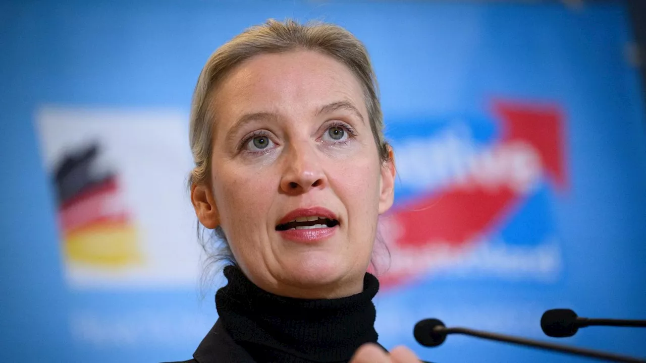 Alice Weidel verteidigt Hitler-Definition als Linker