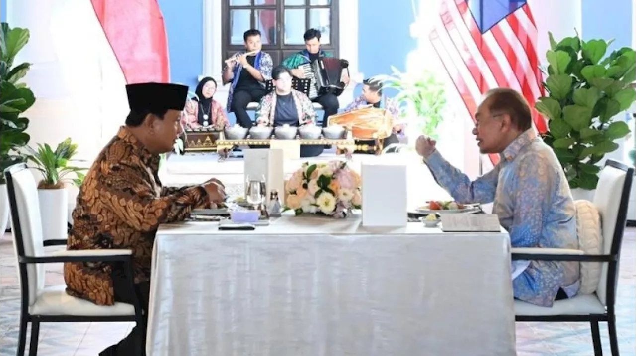 Prabowo dan Anwar Ingatkan Persahabatan Indonesia-Malaysia