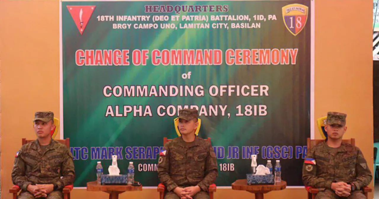 18IB designates new Alpha Company commander