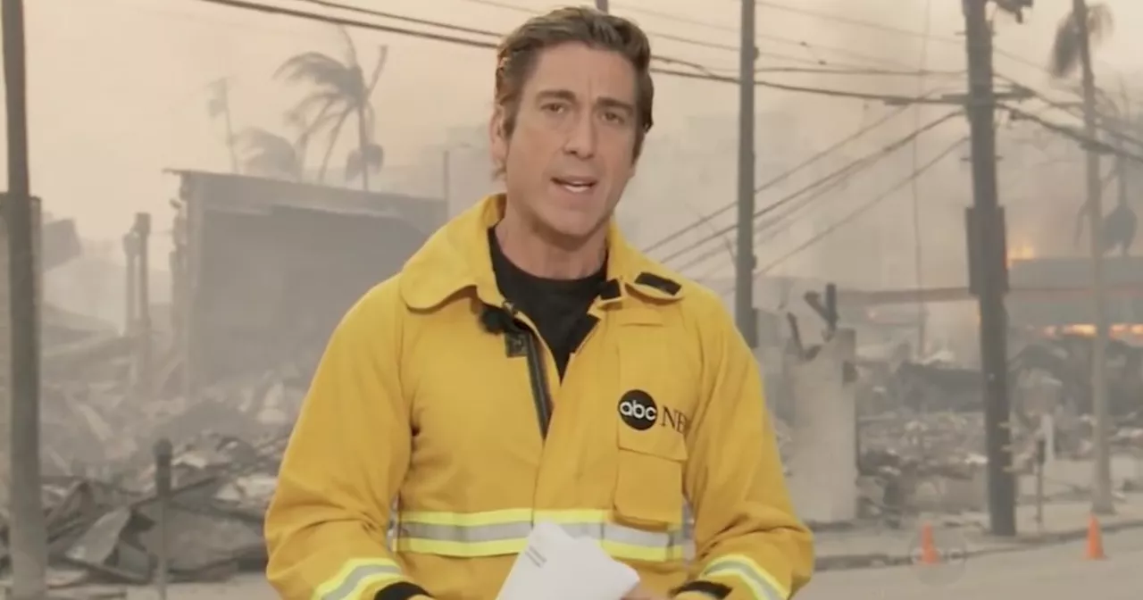 ABC’s David Muir Busted Using TV Vanity Trick During Wildfire Coverage