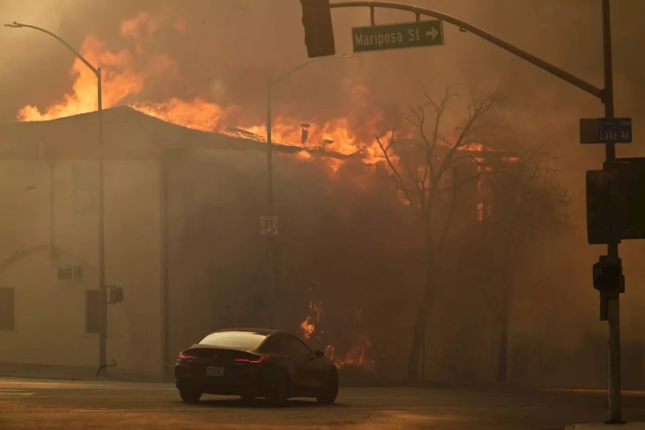 Wildfires Ravage Los Angeles, Displacing Celebrities and Halting Hollywood