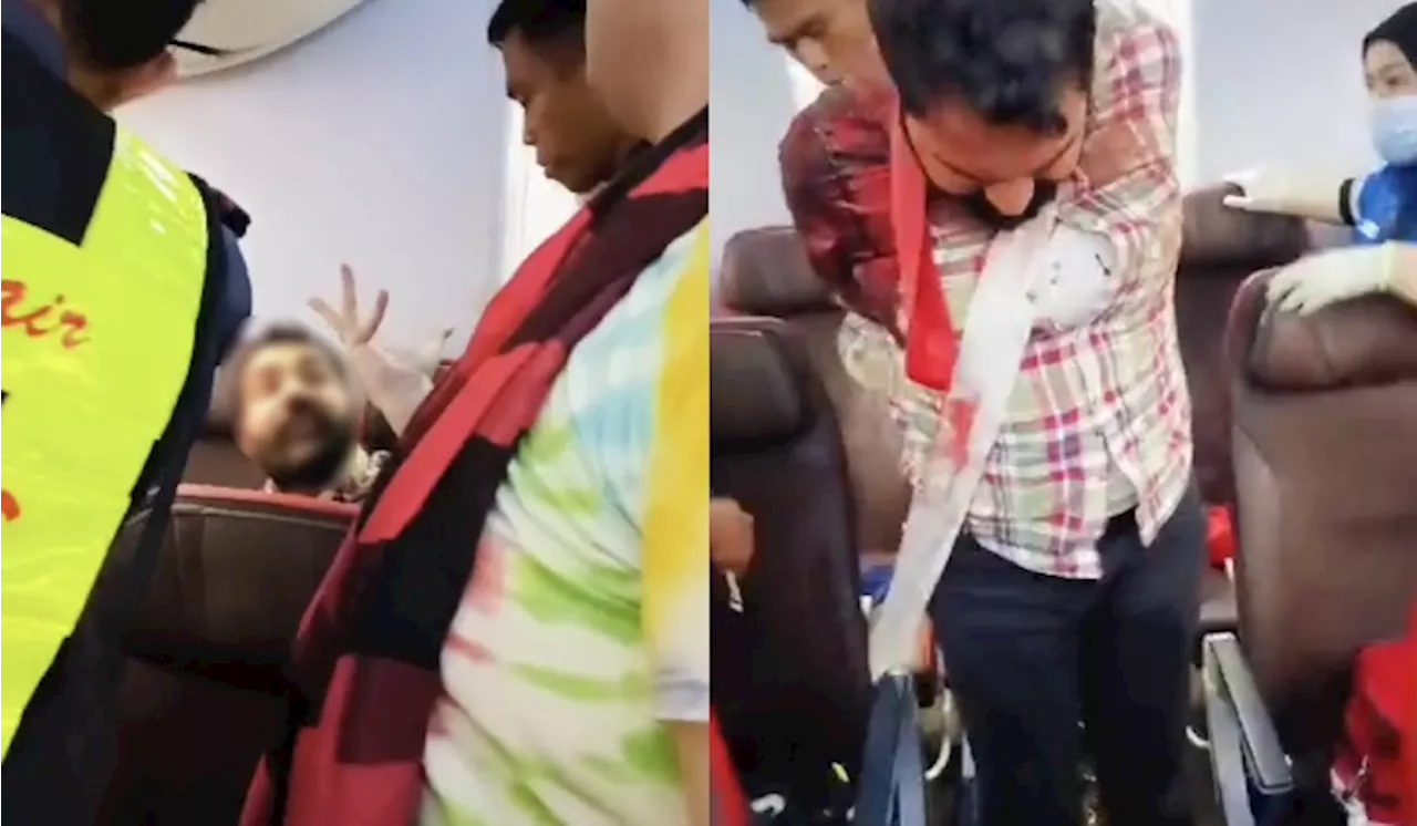 Passenger Removed From Batik Air Flight After Violent Outburst