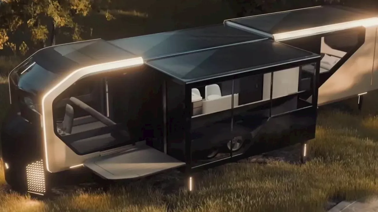 AI-Powered Tiny Home Campervan Expands to 400sqft and Captures Water from Thin Air