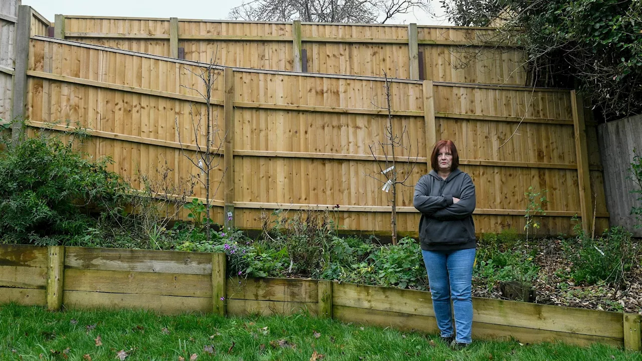 Neighbour's Spiked Fence 'Ruins' Garden and Triggers Colditz Comparisons