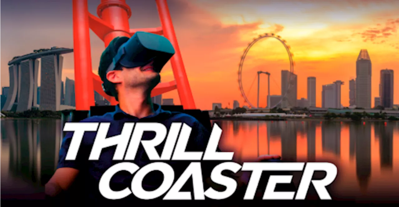 Experience The Ultimate Adrenaline Rush With Thrill Coaster Singapore VR Pods At Madame Tussauds Singapore