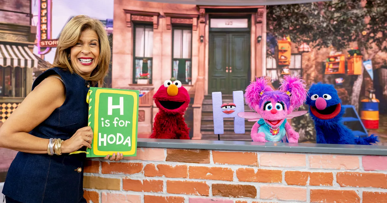 Sesame Street Friends Surprise Hoda Kotb with Sentimental Gift