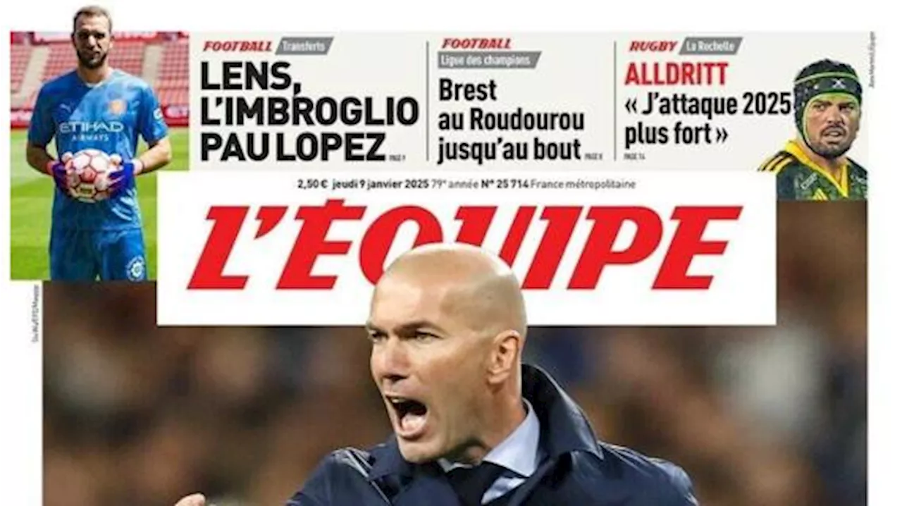 Francia, addio Deschamps, Zidane in pole per sostituirlo. L'Equipe: 'Lascialo tornare'