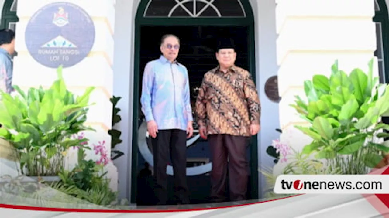 Penguatan Diplomasi Indonesia-Malaysia: Presiden Prabowo dan PM Anwar Ibrahim Bertemu di Rumah Tangsi