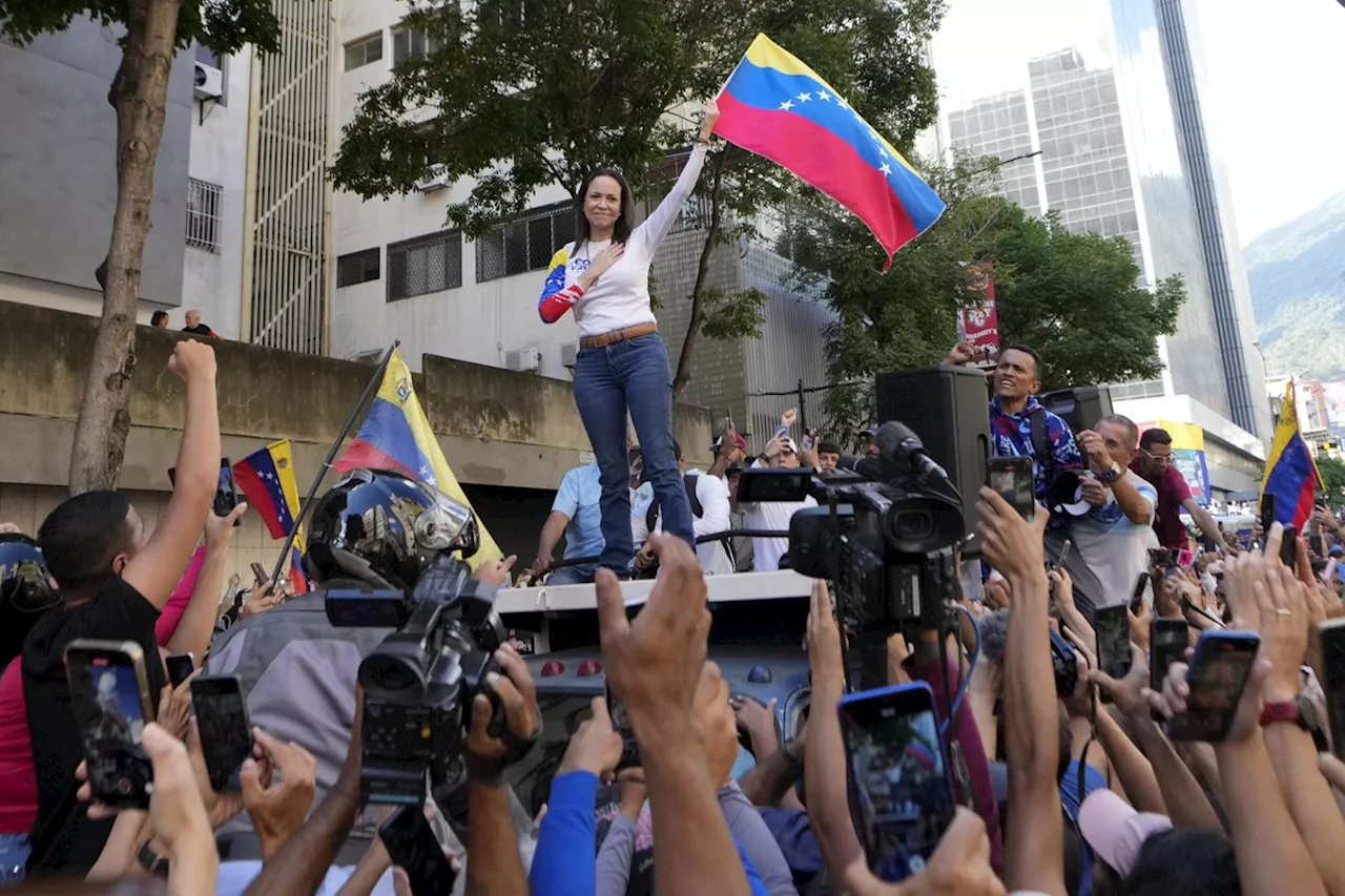 Líder da Oposição Venezuelana Detida Após Manifestação