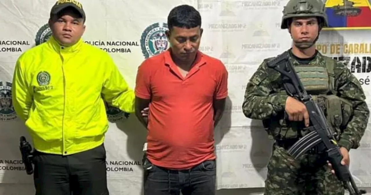 Cayó ‘el Gato’ del Clan del Golfo señalado de porte ilegal de armas