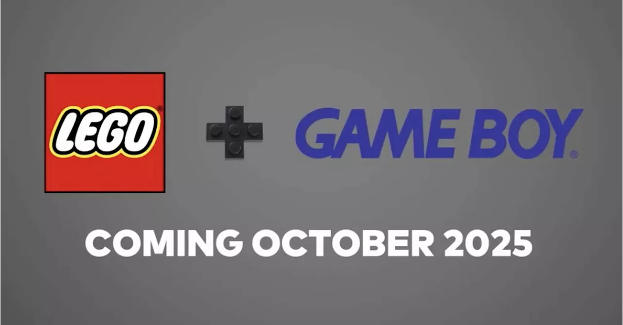 Nintendo and Lego Tease Game Boy Build