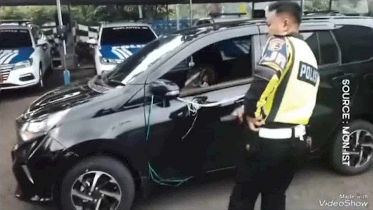 Bikin Kaget! Mobil Daihatsu Sigra Ini Berisi Senjata Api Ditemukan di Tol Cipularang