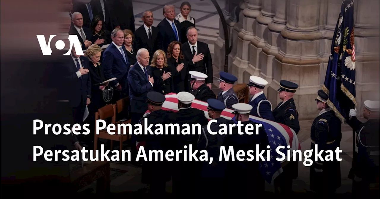 Lima Presiden AS Hadiri Pemakaman Jimmy Carter