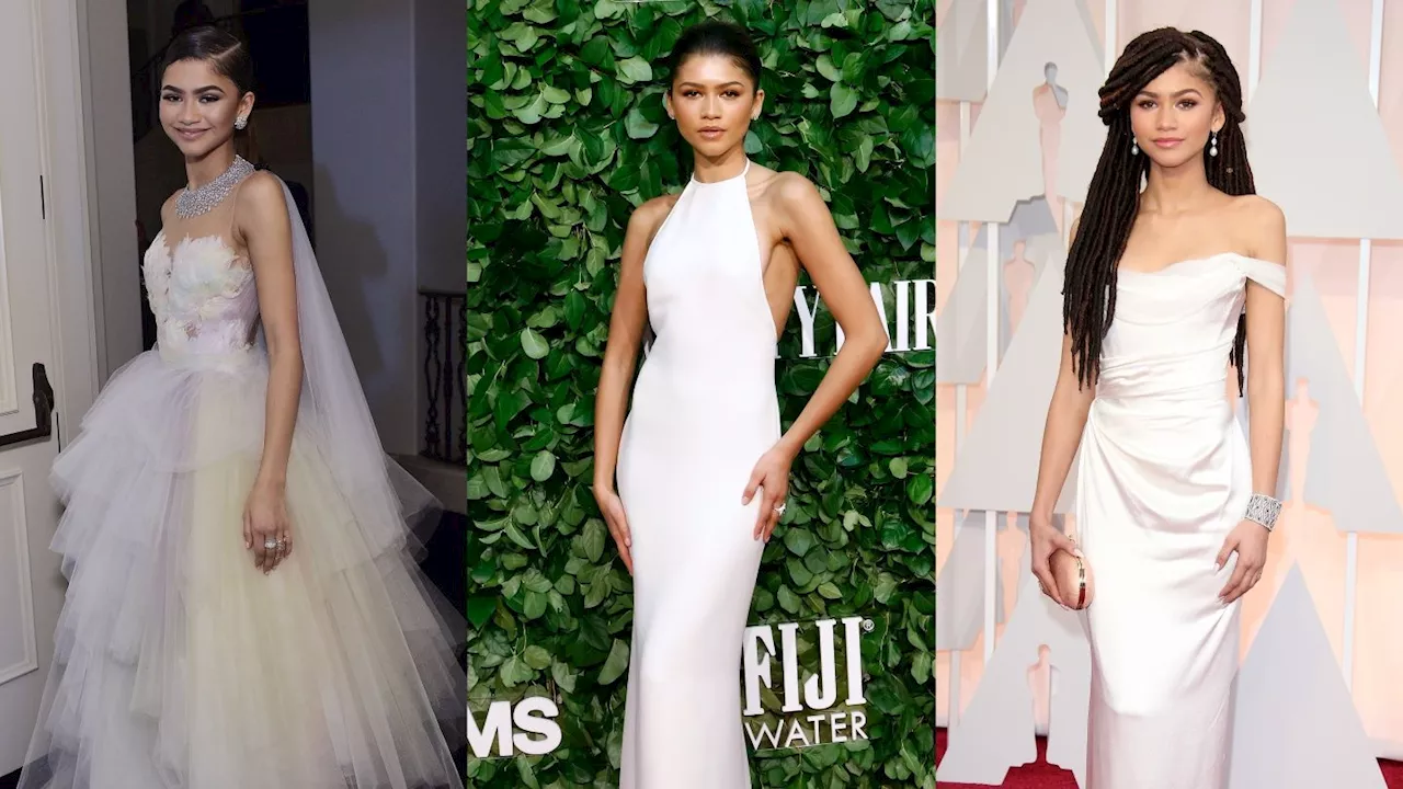 Zendaya, la future mariée, dans les looks bridal