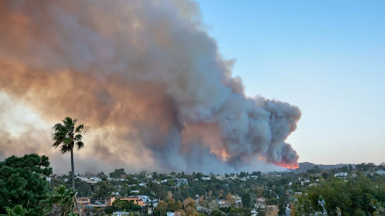 Incendios forestales devastan el condado de Los Ángeles