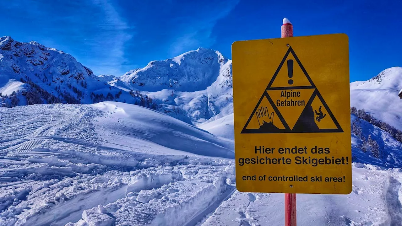 Skifahrer ignoriert Warnungen und wird zweimal von Lawinen erfasst