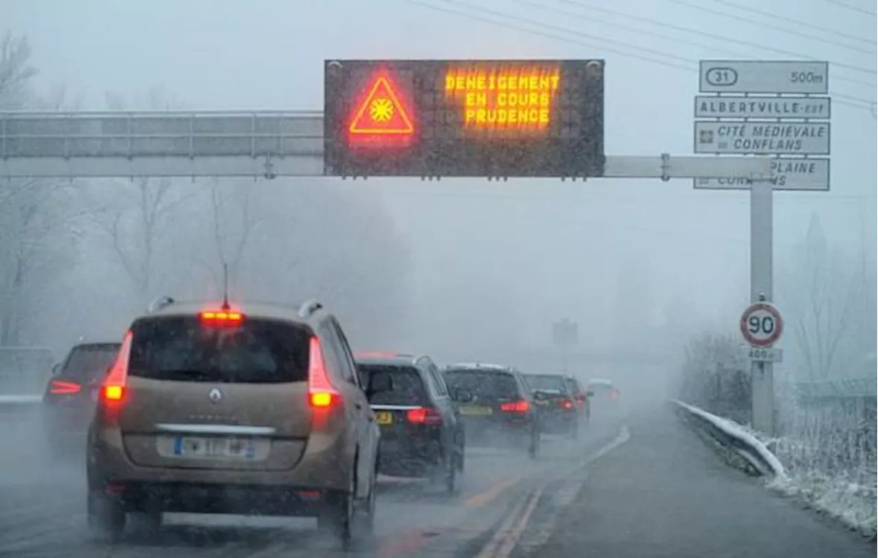 Éboulement rocheux bloque l'accès aux stations de ski de la Tarentaise