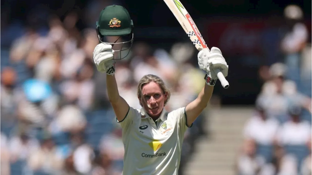 Australian star Beth Mooney enters cricket’s history books with century in all formats