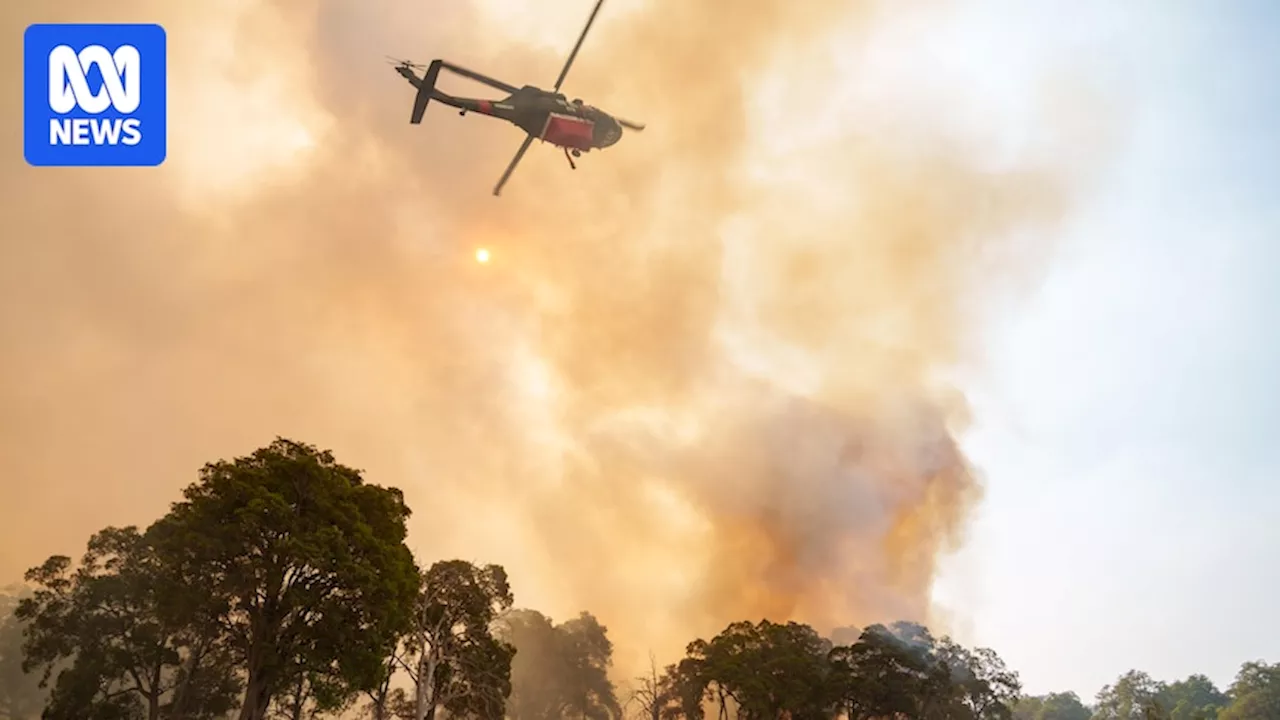 Black Hawk Helicopters Join the Fight Against Western Australia's Bushfires